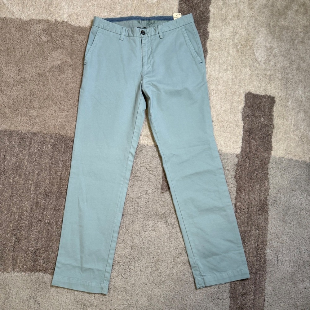 Tommy Bahama Island Chino Mens 30x30‎ Breeze Blue Pima Cotton Modal T110638 NEW